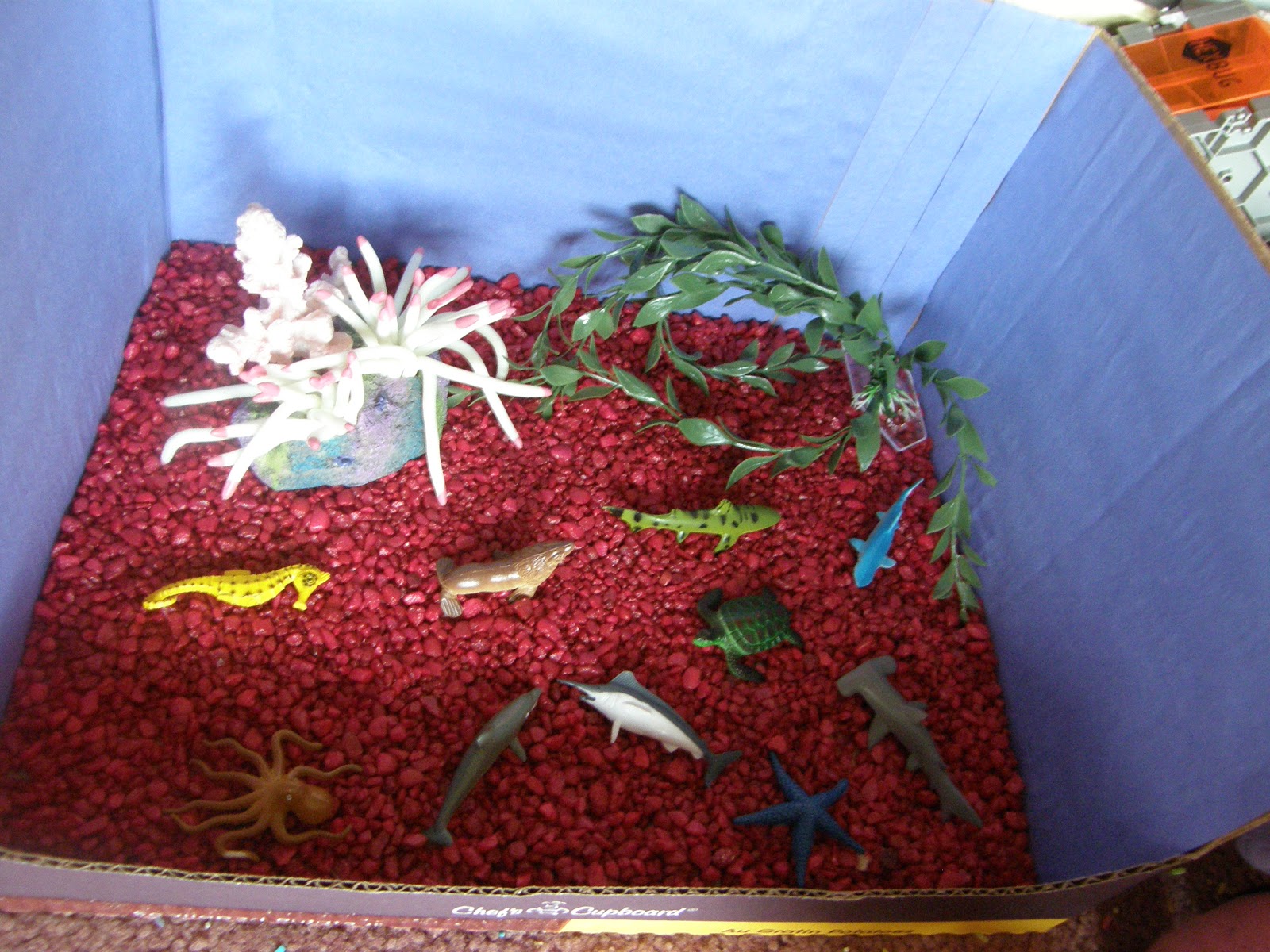 life-is-learning: Aquarium Sensory Box