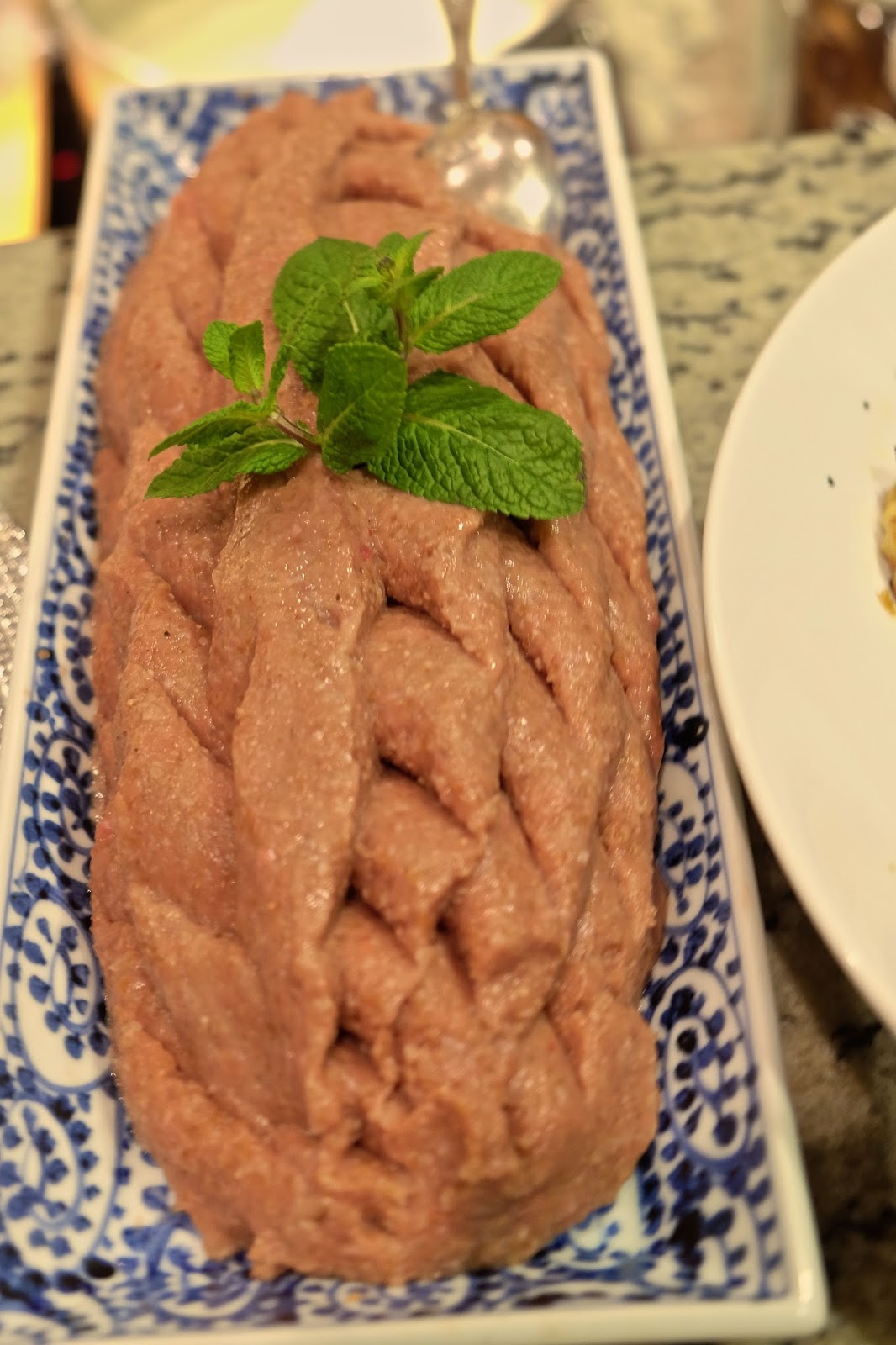 bobbyjayonfood Paris Lebanese Steak Tartare