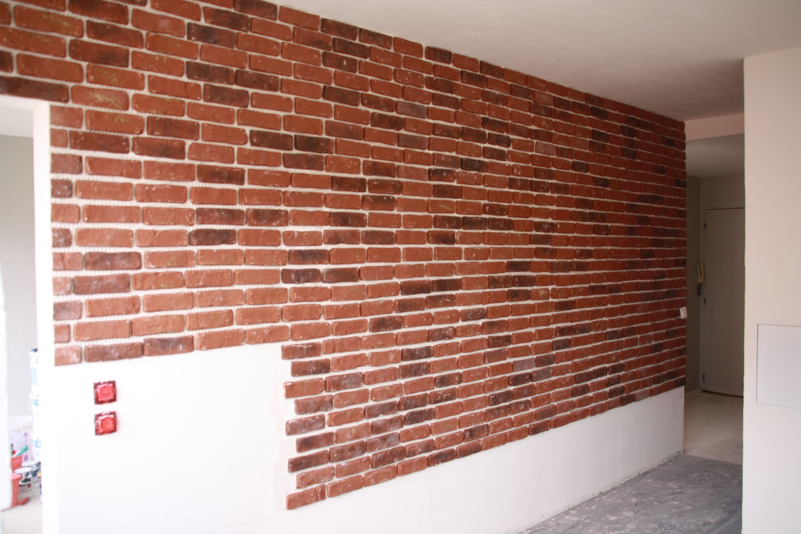 Carrelage Imitation Brique Rouge Brique Mural D Interieur