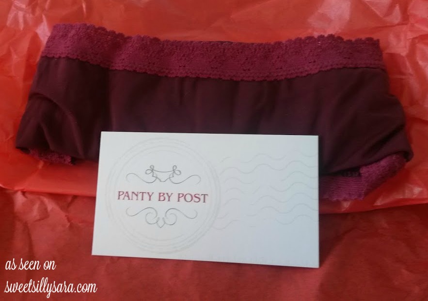 Sweet Silly Sara A Pretty Pair of Panties Delivered to Your Door With