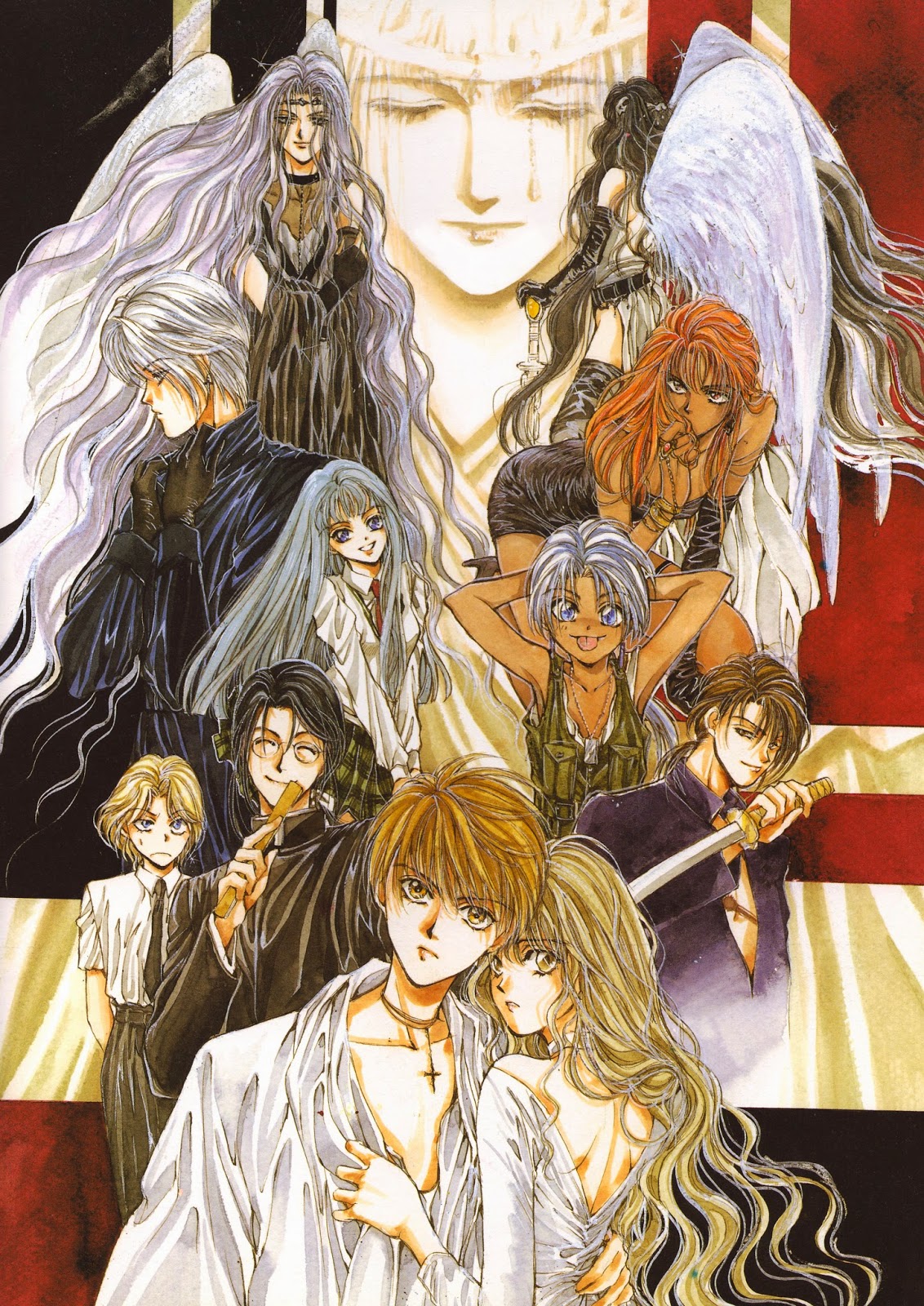 Moonlight Summoner's Anime Sekai: Angel Sanctuary 天使禁猟区 (Tenshi Kinryōku)1132 x 1600