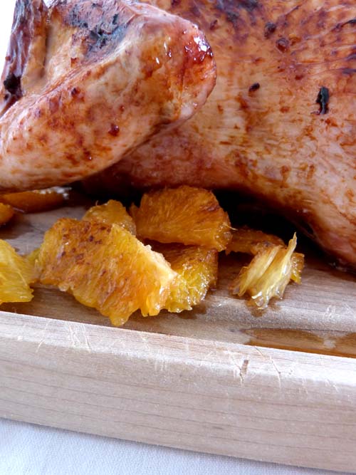 horneAndo Algo pollo al horno con miel, jengibre y naranjas horneAndo Algo pollo al horno con miel, jengibre y naranjas