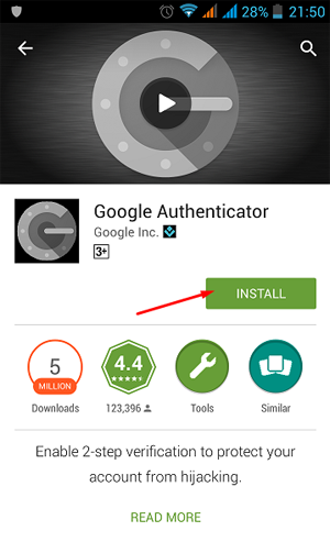 MMM RSA Financial freedom : How to use Google Authenticator