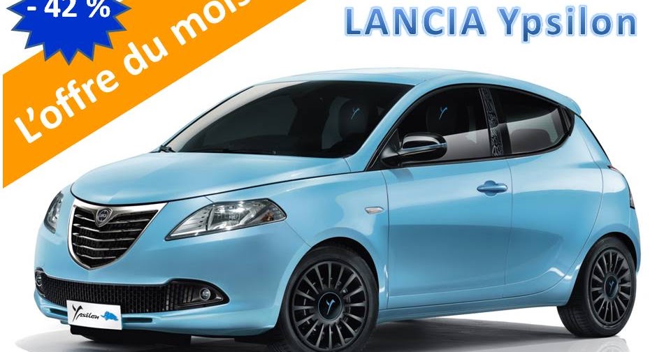 Leasing, loa et lld automobile 154 euros LANCIA YPSILON par mois sans apport en LOA, LLD ou