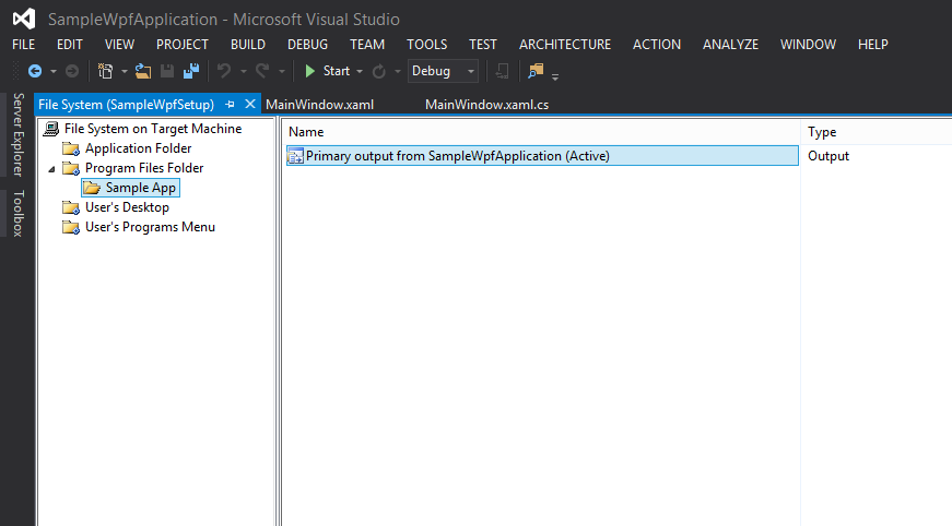 How to Build WPF project with Setup file (Installer Project)