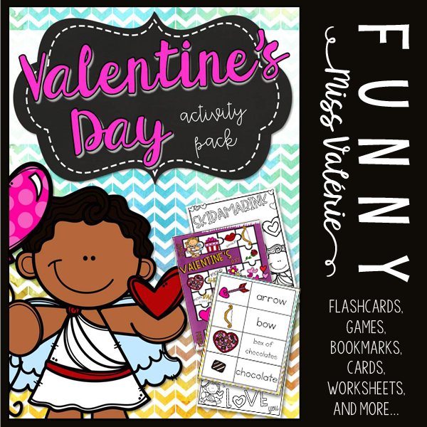 https://www.teacherspayteachers.com/Product/Valentines-Day-Activity-Pack-3597748