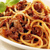 Receta del Espagueti a la Boloñesa
