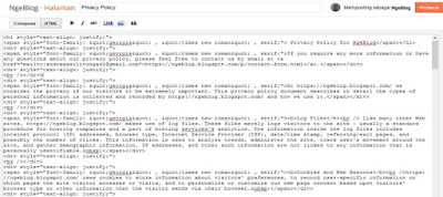 Cara Membuat Privacy Policy untuk Blog Cara Membuat Privacy Policy untuk Blog