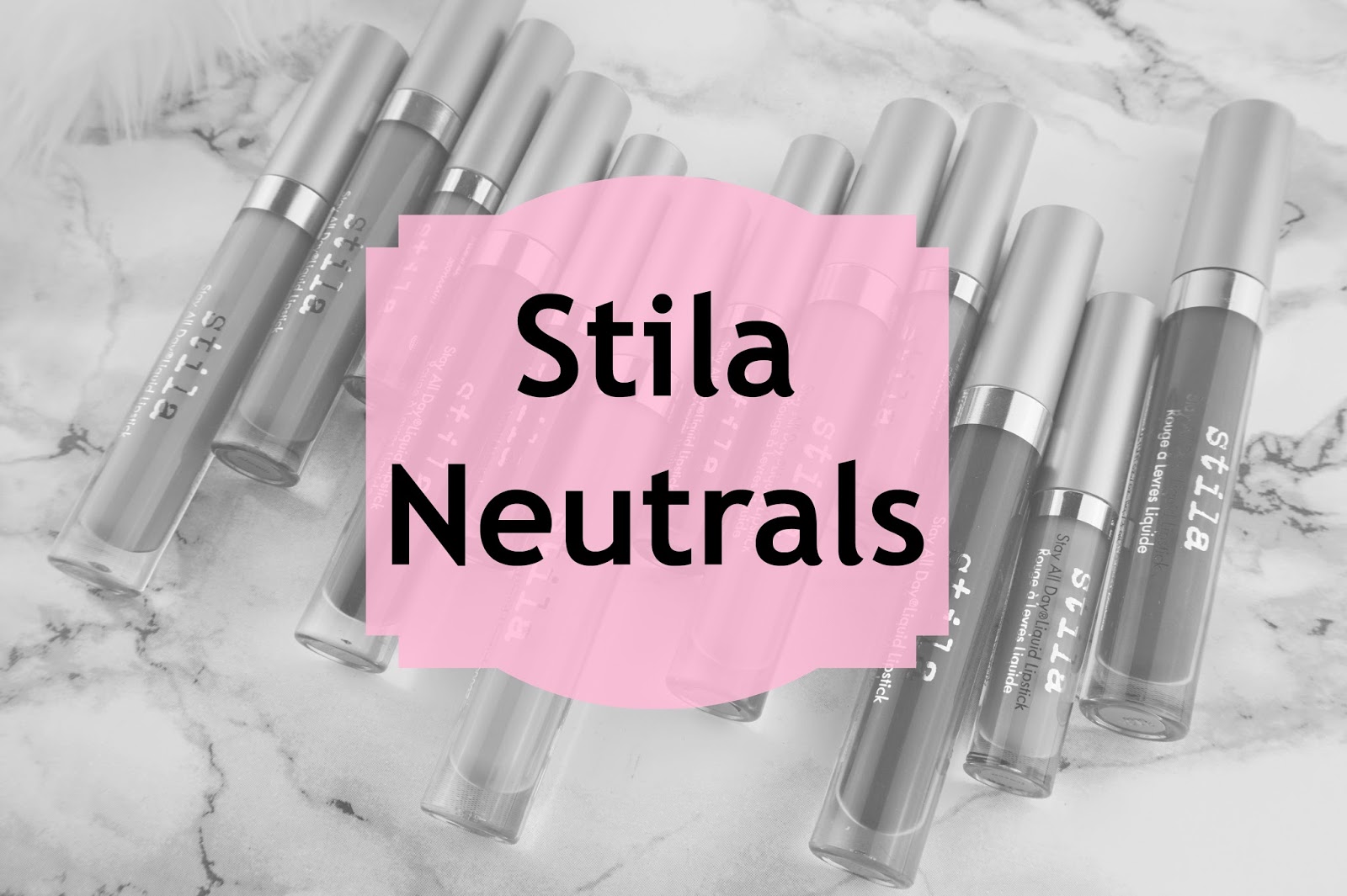 Fave Neutral Liquid Lipsticks from Stila