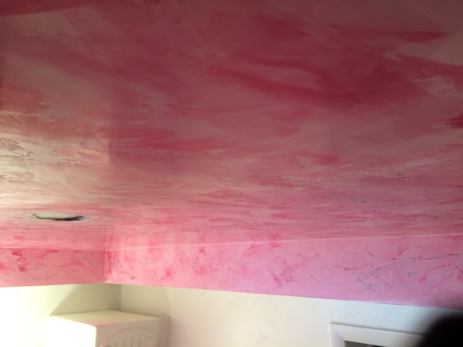 Huls Italian Plasters & Drywall llc. Pink Speechio Plaster