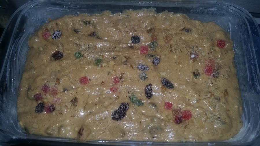 MASA PASTEL DE FRUTAS SECAS