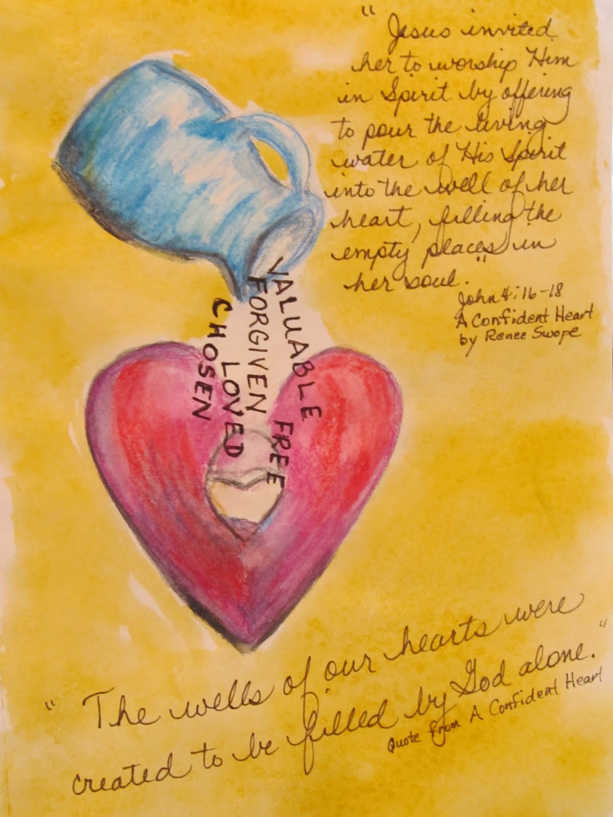 Draw Near to Me WHAT GOES DOWN IN THE WELL, COMES UP IN THE BUCKET