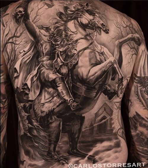 tatuajes para hombres de guerreros