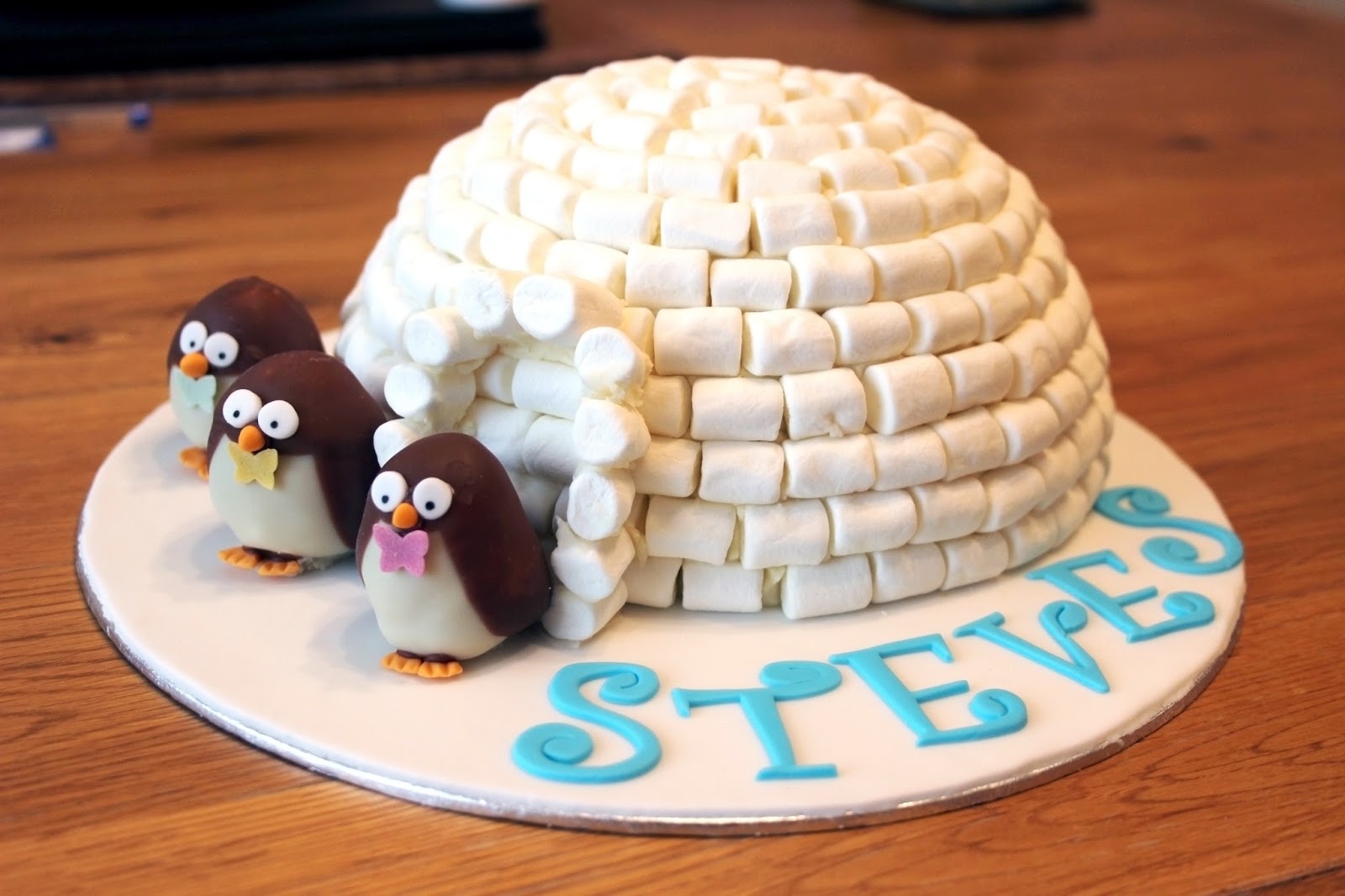 Penguin Igloo Cake The Cake Escape