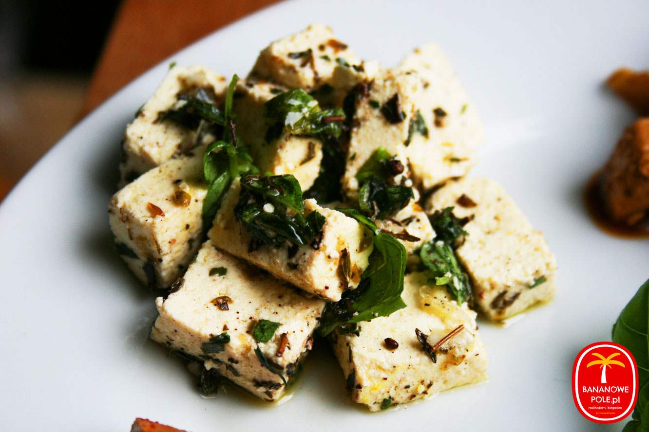 Jak zamarynować tofu? : Tofu w stylu włoskim (w ziołach)