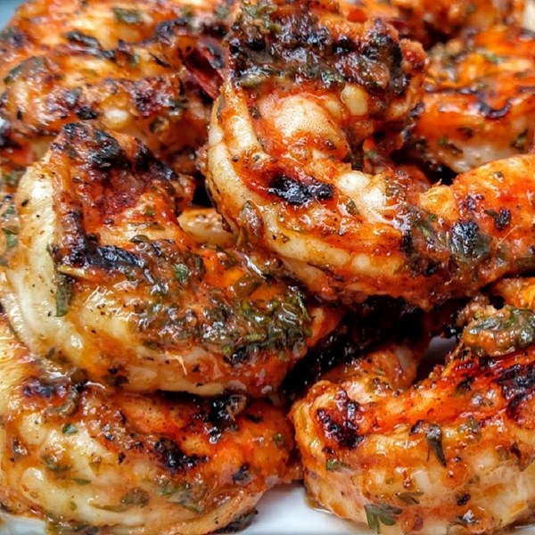 Marinated Grilled Shrimp - Simple Recipes