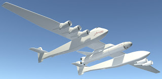 stratolaunch, stratolaunch image rendering, stratolaunch prototype