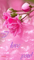 gifs animated pink flowers roses mom glitter rose scraps decent google xox pretty hearts