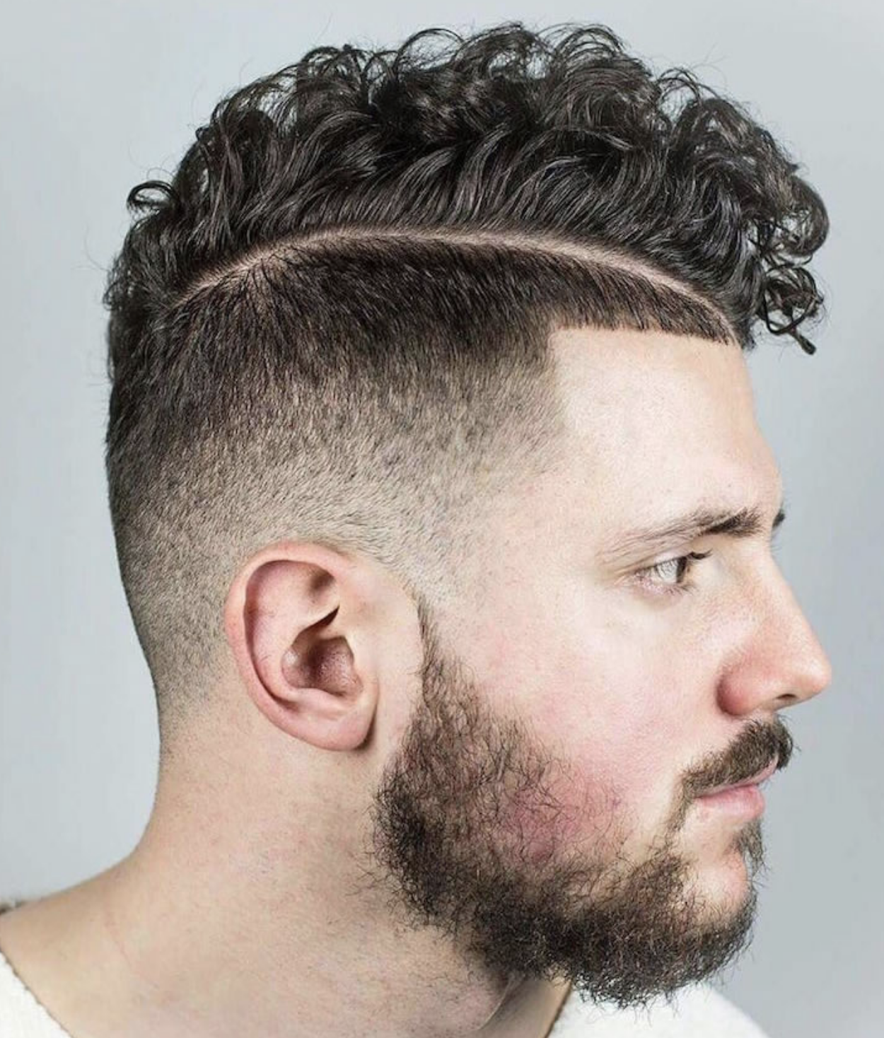 men's haircut for curly hair 2023