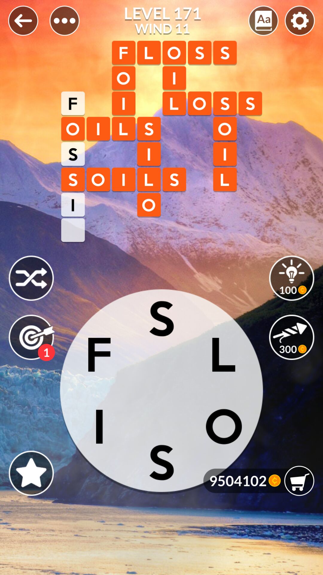 Wordscapes Level 171 Answers ~ Doors Geek