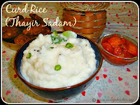 image of Curd Rice Recipe / Thayir Sadam Recipe/ Bagala Bath Recipe /South Indian Curd Rice Recipe ,Perugu Annam Recipe ,Daddojanam Recipe