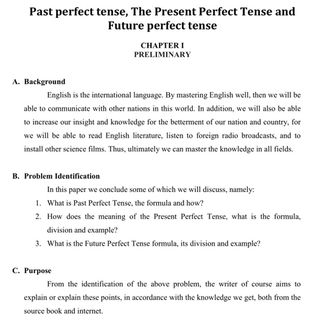 Download Makalah Past Perfect Tense Present Perfect Tense And Future Perfect Tense Dodi Rullyanda