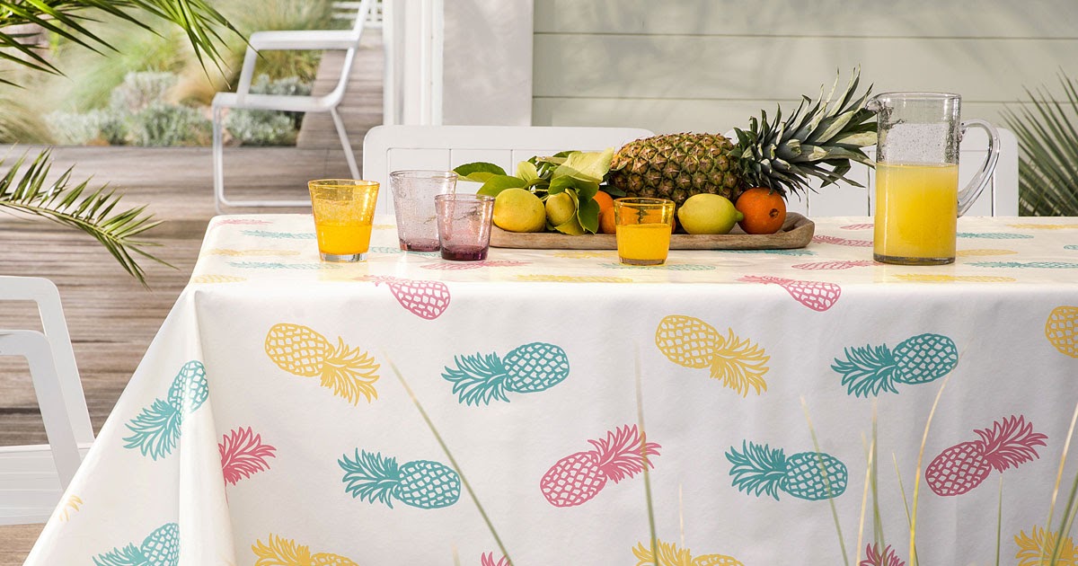 L Univers Chic A Table Avec Ma Toile Ciree De Chez Becquet