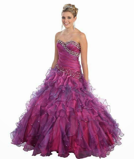Princess Prom Dresses: 2014 Junior plus size princess prom dresses ...