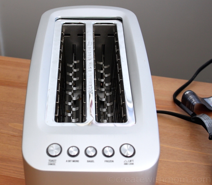 Create With Mom Breville’s DieCast Smart Toaster is Stylish and