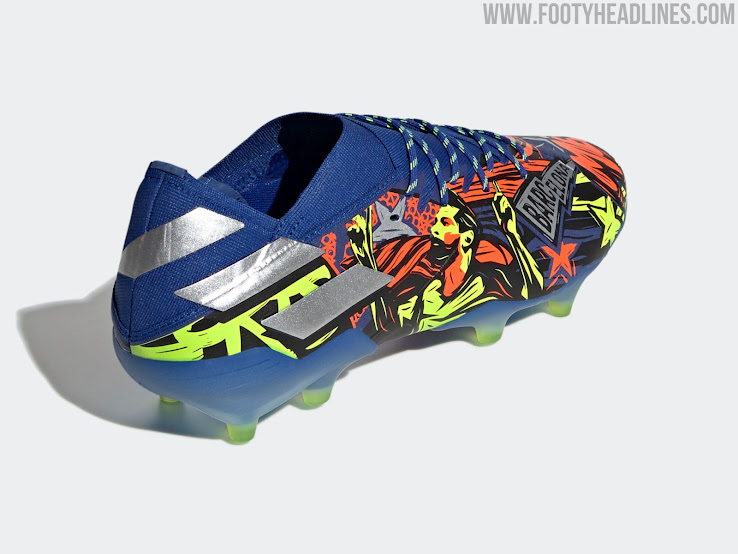 adidas messi boots blue
