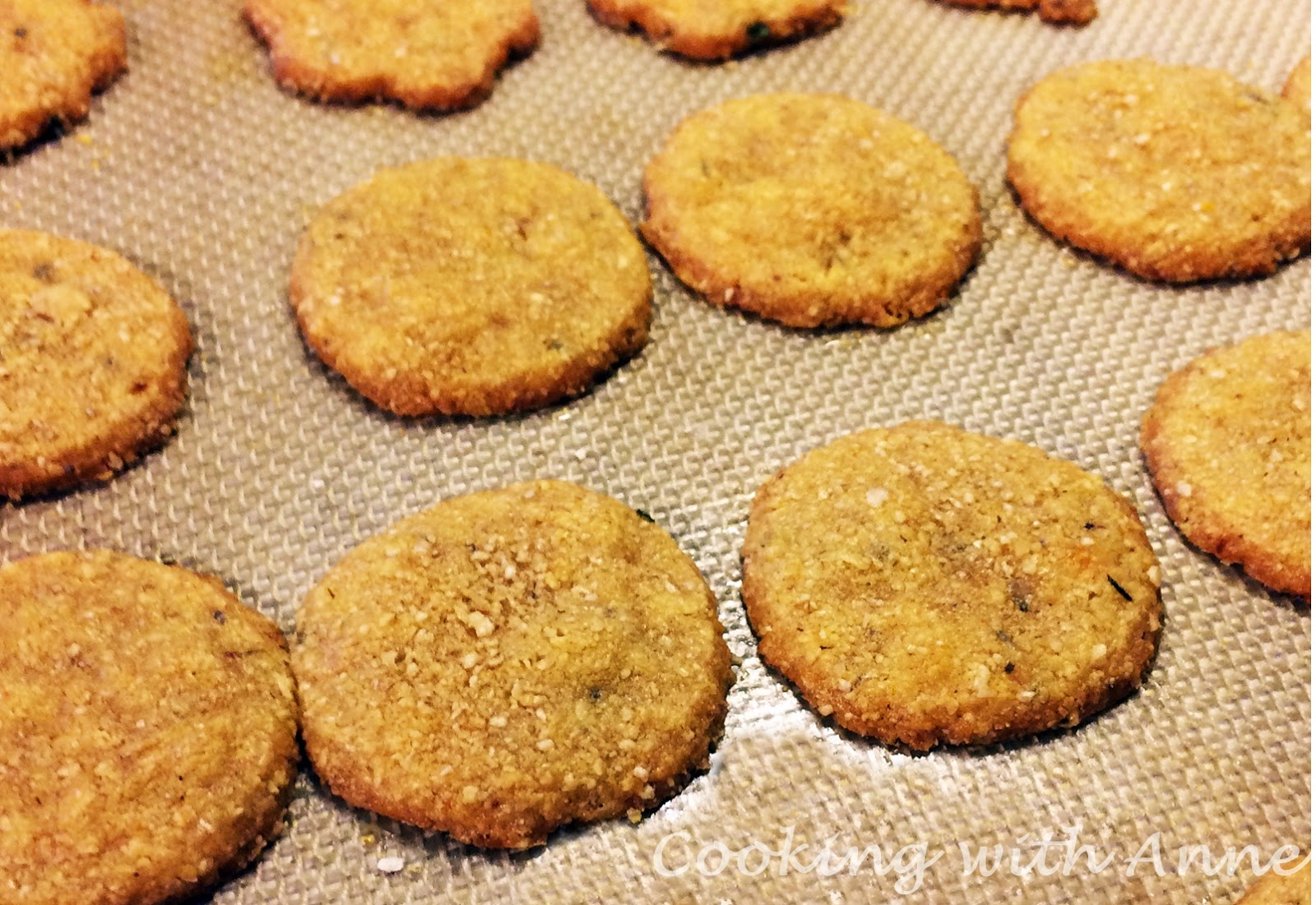 Cooking with Anne Herbed Cheese Crackers