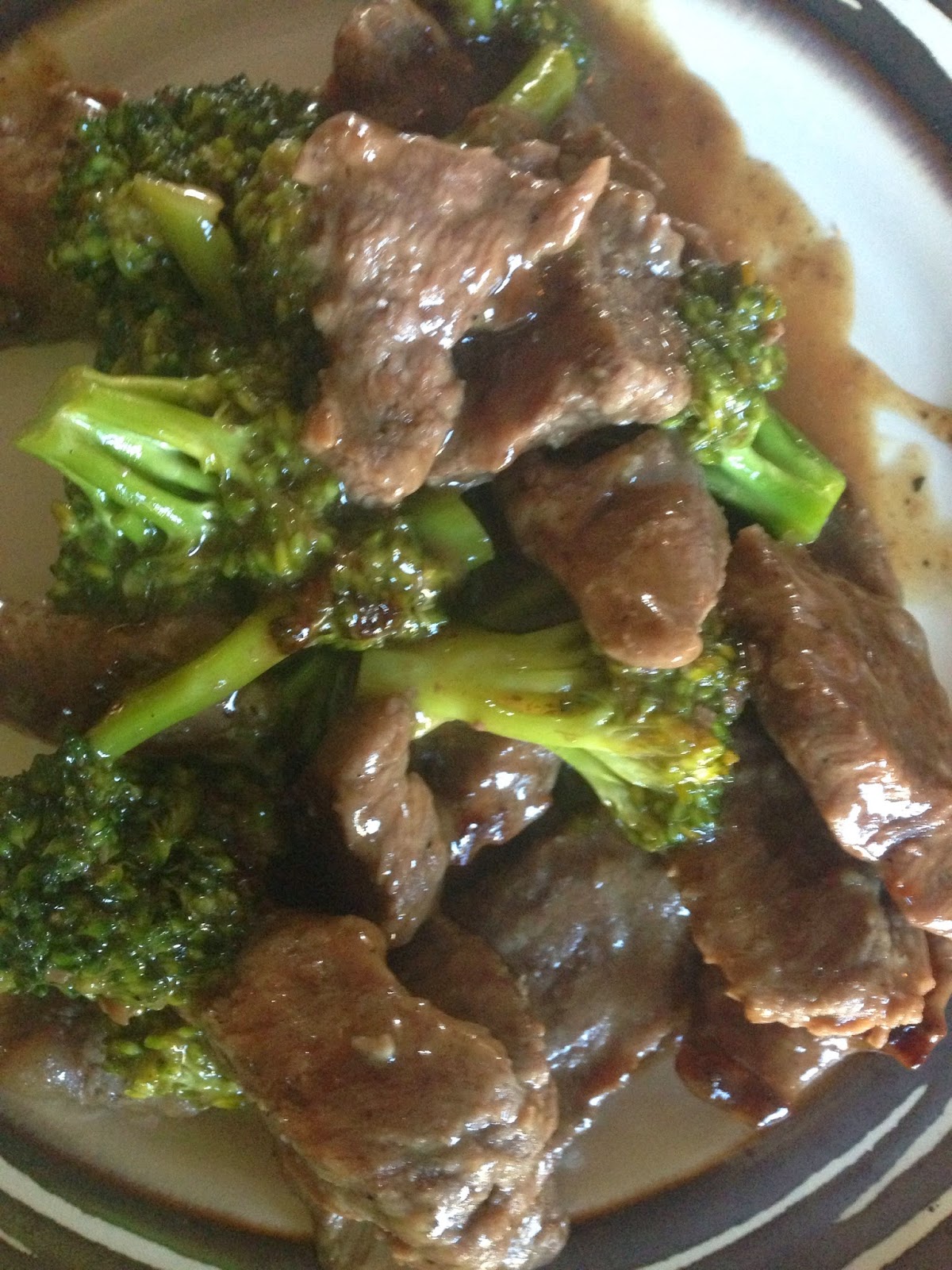 Sarah Griffith Sirlon Steak and Broccoli Stir Fry