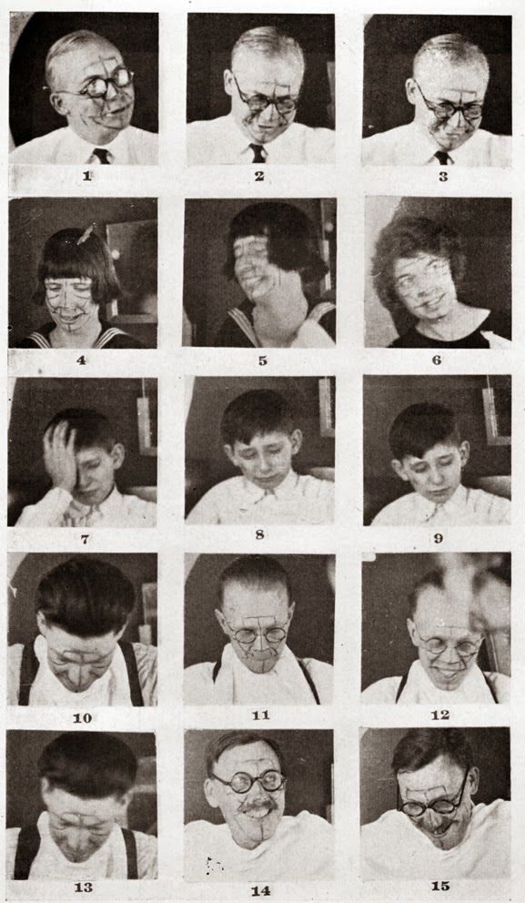 landis' facial expressions experiment (1924) OHWYEH