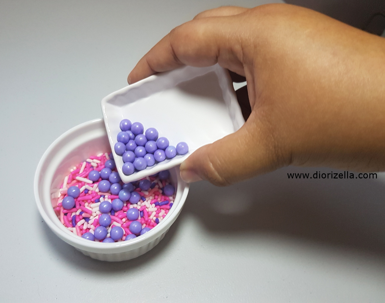 Diorizella En Casa Como hacer mezcla de sprinkle