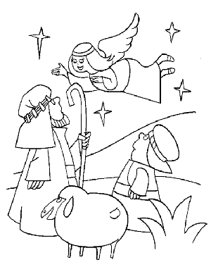 Dibujos cristianos de navidad ~ Dibujos Cristianos Para Colorear