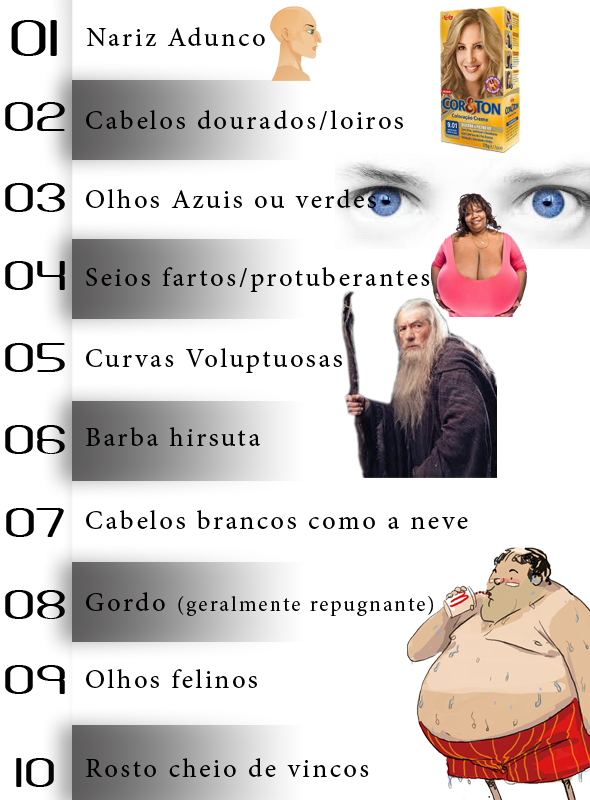 10 Características físicas muito clichês da literatura