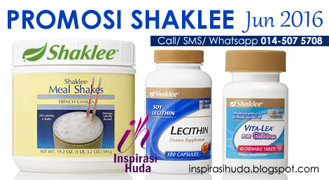 promosi, shaklee, jun 2016, meal shakes, lecithin, vitalea for children, ramadhan, puasa, vitamin, suplemen, buasir, sembelit, penghadaman, gastrik, gum arabic,