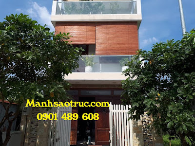 rèm tre che nắng ban công