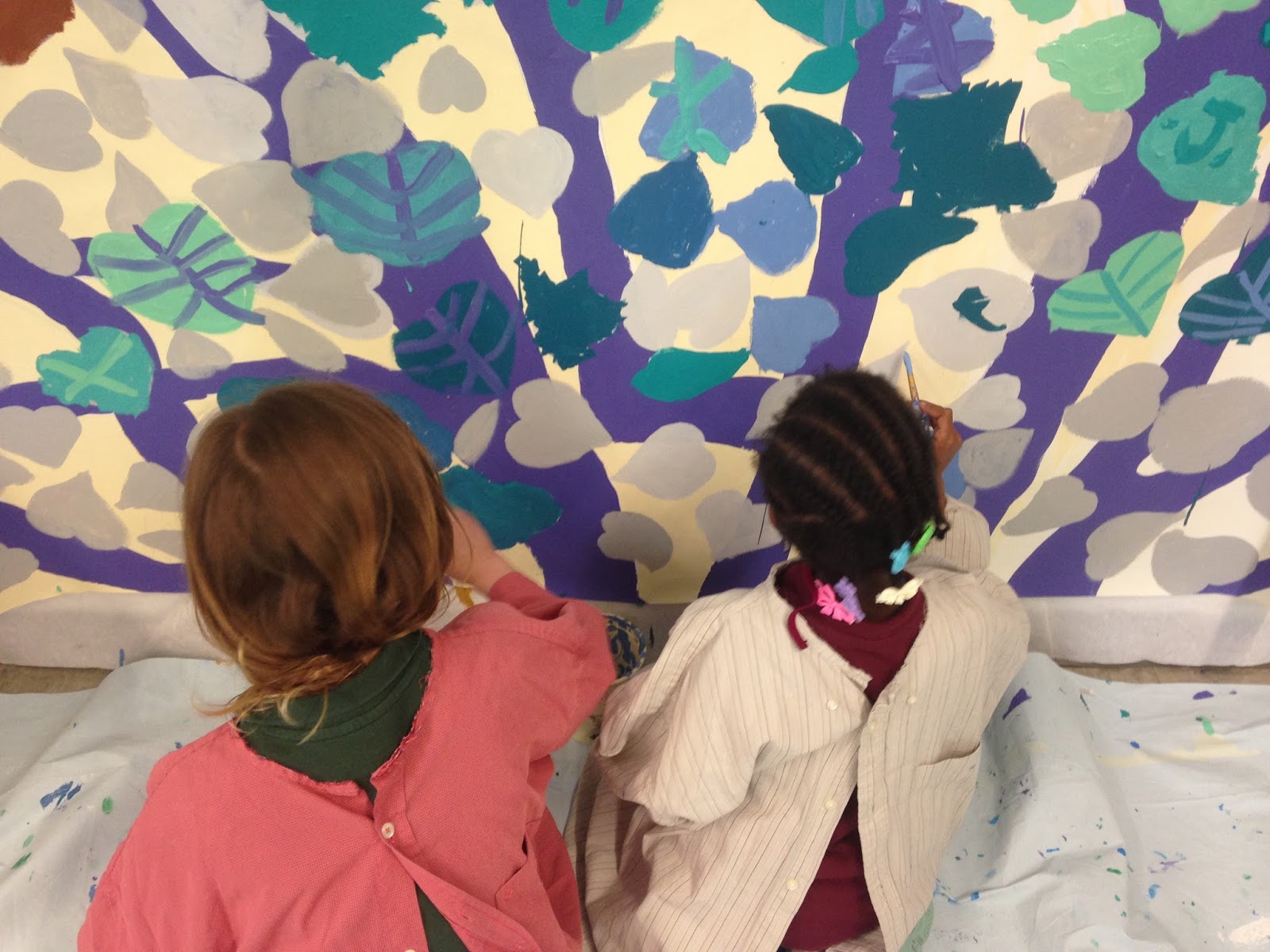 Ecosystem Mural Painting Parachute Cloth