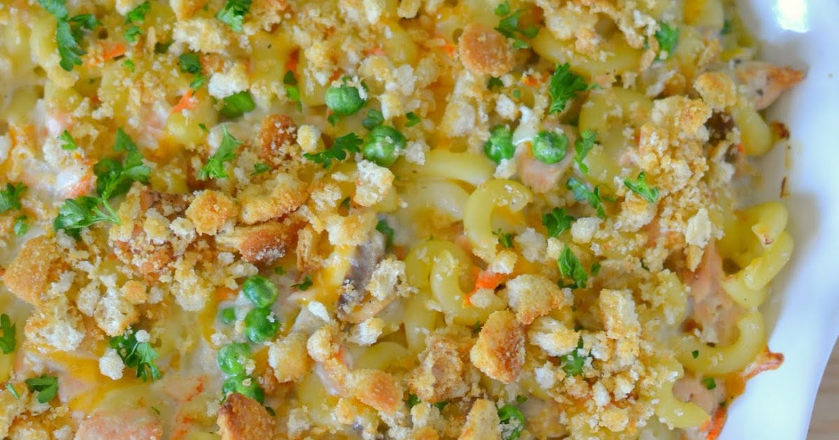 Salmon Macaroni Casserole Recipe