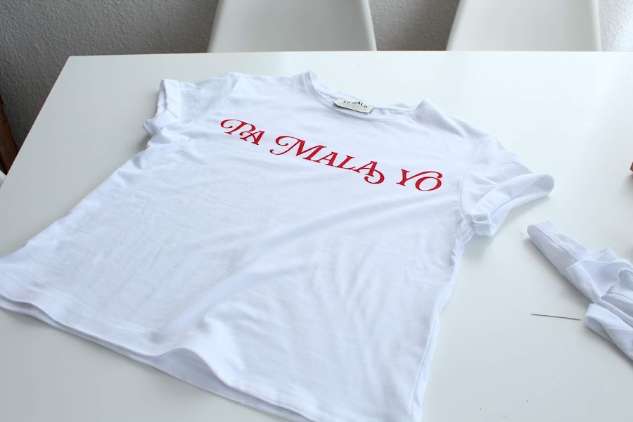 Camiseta pa mala yo personalizada