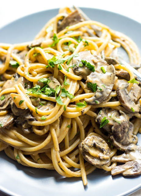 MUSHROOM STROGANOFF RECIPE | FOOD AND DRINK