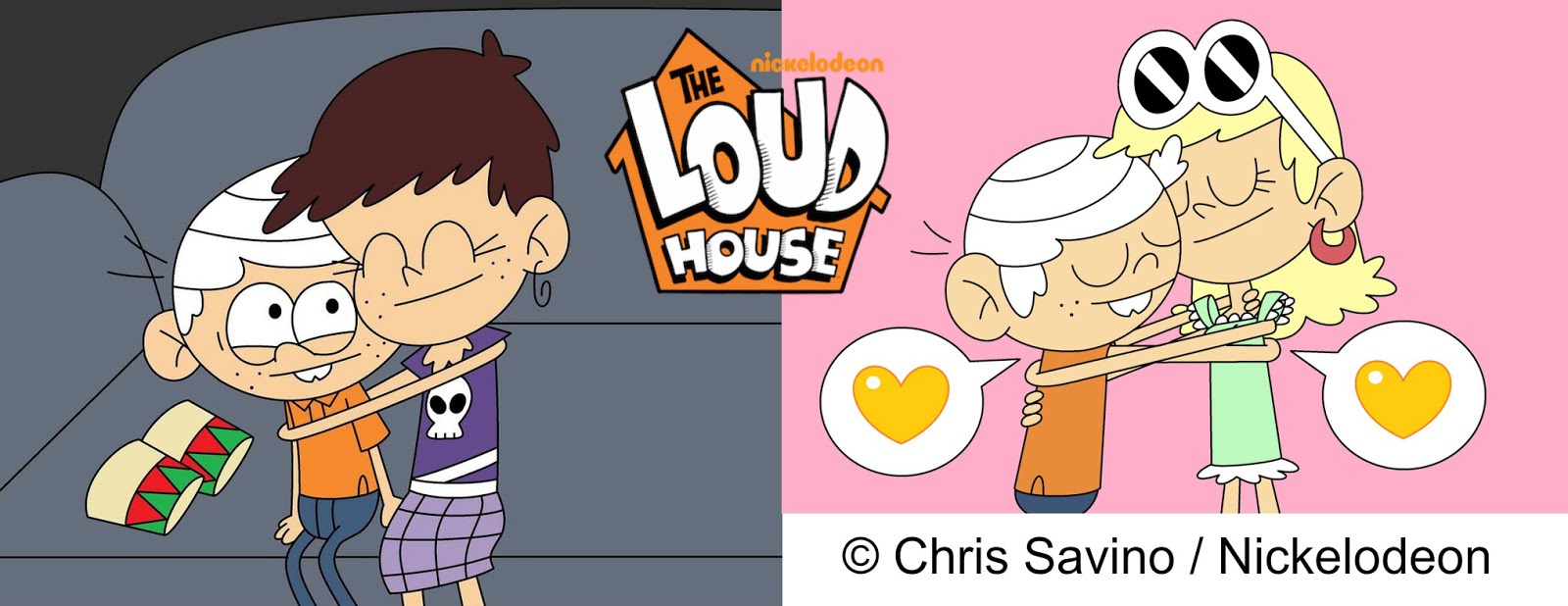 Nickelodeon Comedy Cartoons The Loud House Chris Savino Hugs 