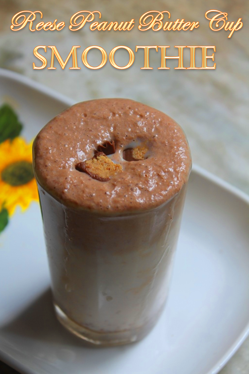 Reese's Peanut Butter Cup Smoothie Recipe Yummy Tummy