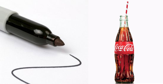 Truques de Limpeza com Coca-Cola - Marcador permanente