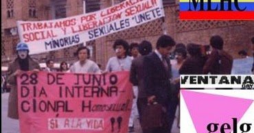 En 1982 fue la primera marcha del Orgullo LGBT en Colombia ~ OrgulloLGBT.co
