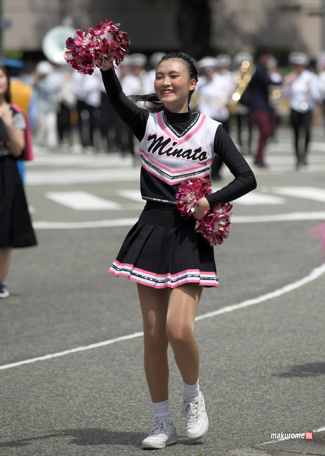『横浜市立みなと総合高等学校吹奏楽部・チアダンス部』 ザ よこはま パレード 2018