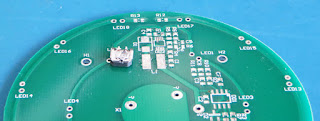 Sample PCB with Failed Reflow