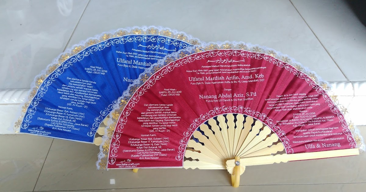 Souvenir Pernikahan 0877 3838 4047(Xl), Undangan Kipas