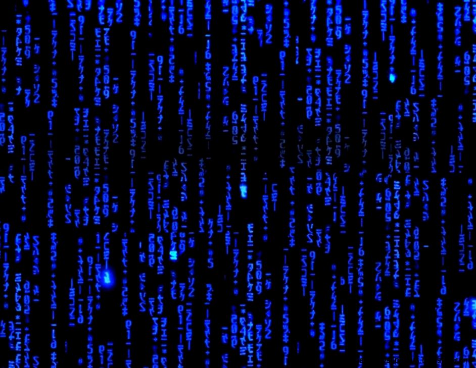 Blue Matrix Wallpaper | All HD Wallpapers